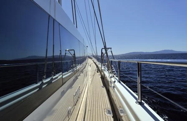 Luxury big sailboat — Stock Photo, Image