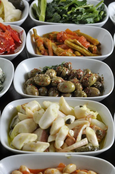 Mediterrane gerechten — Stockfoto