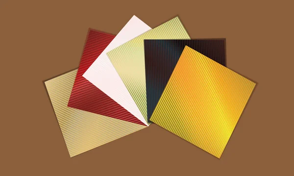 Serviettes colorées — Image vectorielle