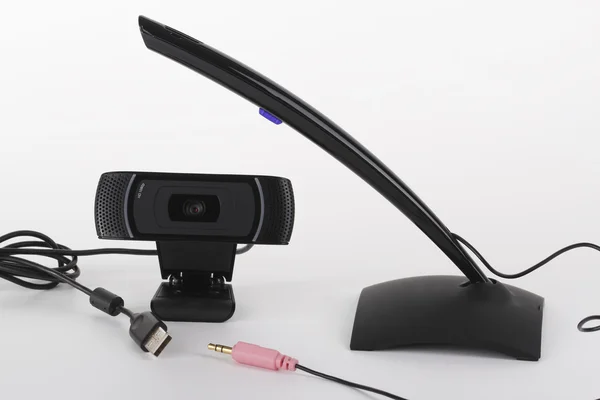 Webcam and microphone — Stock Photo, Image
