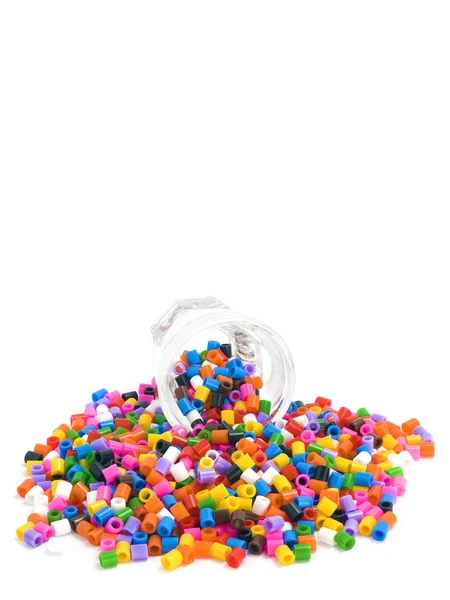 Multicoloured beads — Stock Photo, Image