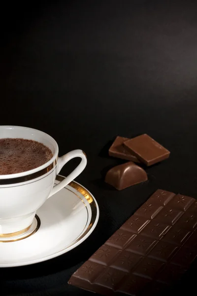 stock image Hot chocolate pleasure