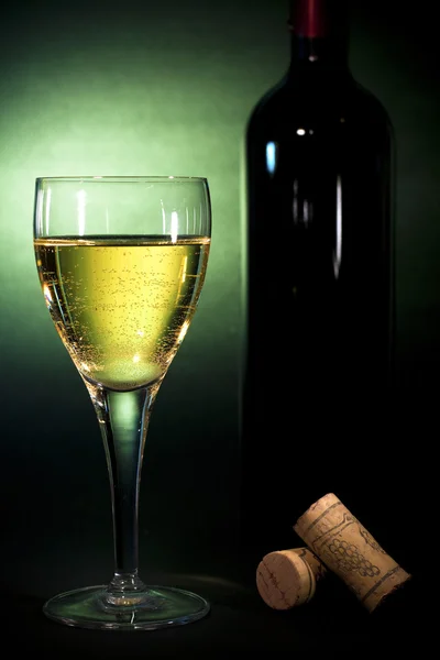 Wein - Luxus-Kunst Hintergrund, Getränke-Sammlung — Stockfoto