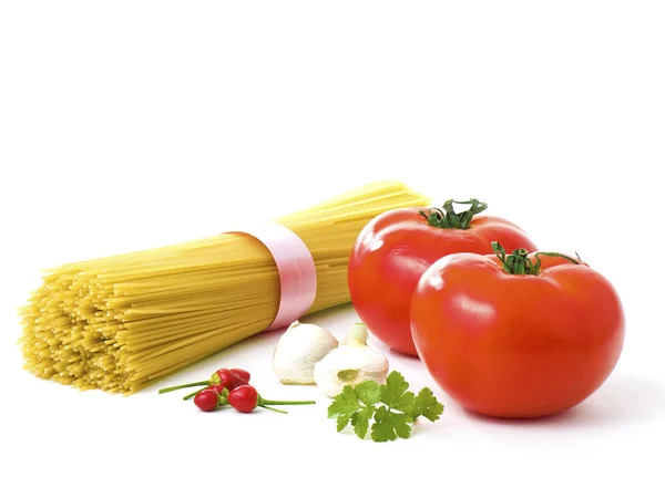 Істотно для spaghettis Ліцензійні Стокові Фото