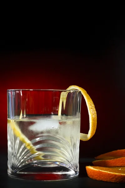 Vodka nöje, mat bakgrund — Stockfoto