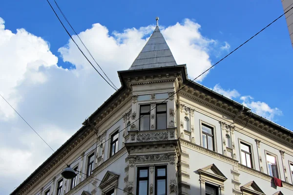 Stará budova v Budíně — Stock fotografie