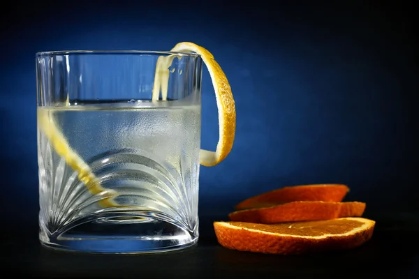 Vodka nöje, mat bakgrund — Stockfoto
