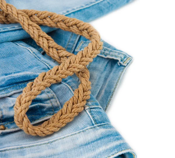 Jeans baggrund - Stock-foto