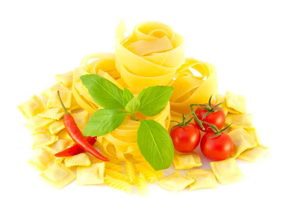 stock image Crude yellow macaroni in