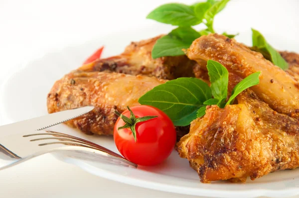 Chicken wings a grill — Stock Photo, Image