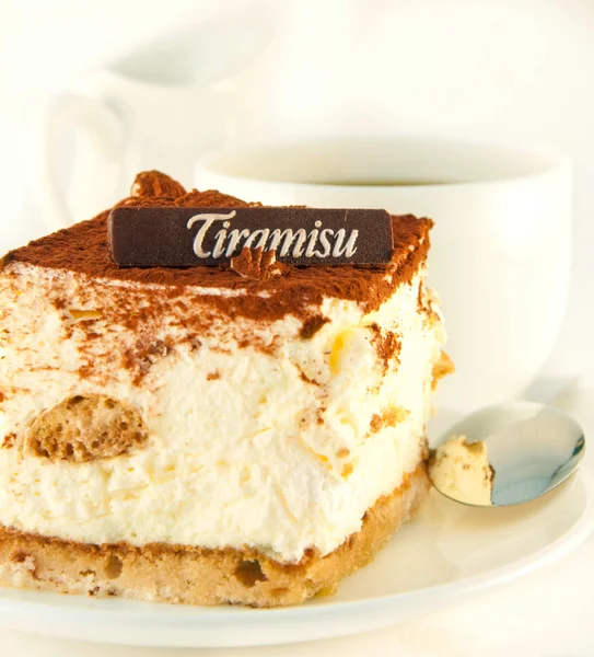 Cake tiramisu — Stock Photo, Image