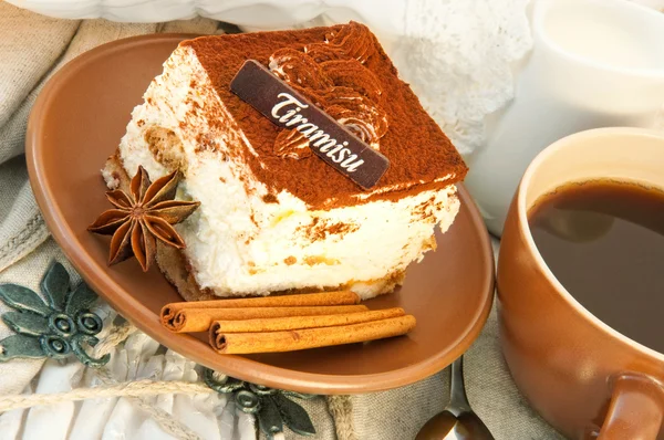 Torta tiramisú —  Fotos de Stock