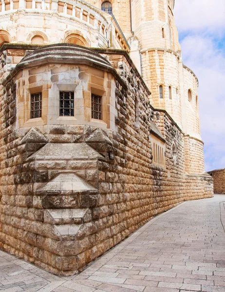 stock image Narrow stone streets of ancient Jerusalem, Israel