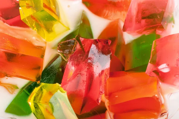 Stock image Cake from the pieces of fruit jelly