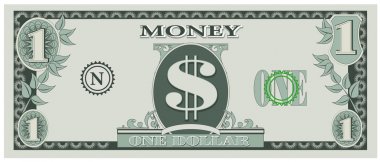 oyun para - bir dolarlık banknot