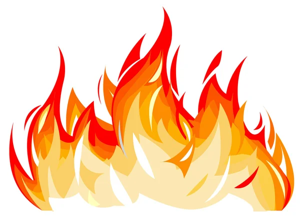 Flames — Stock Vector