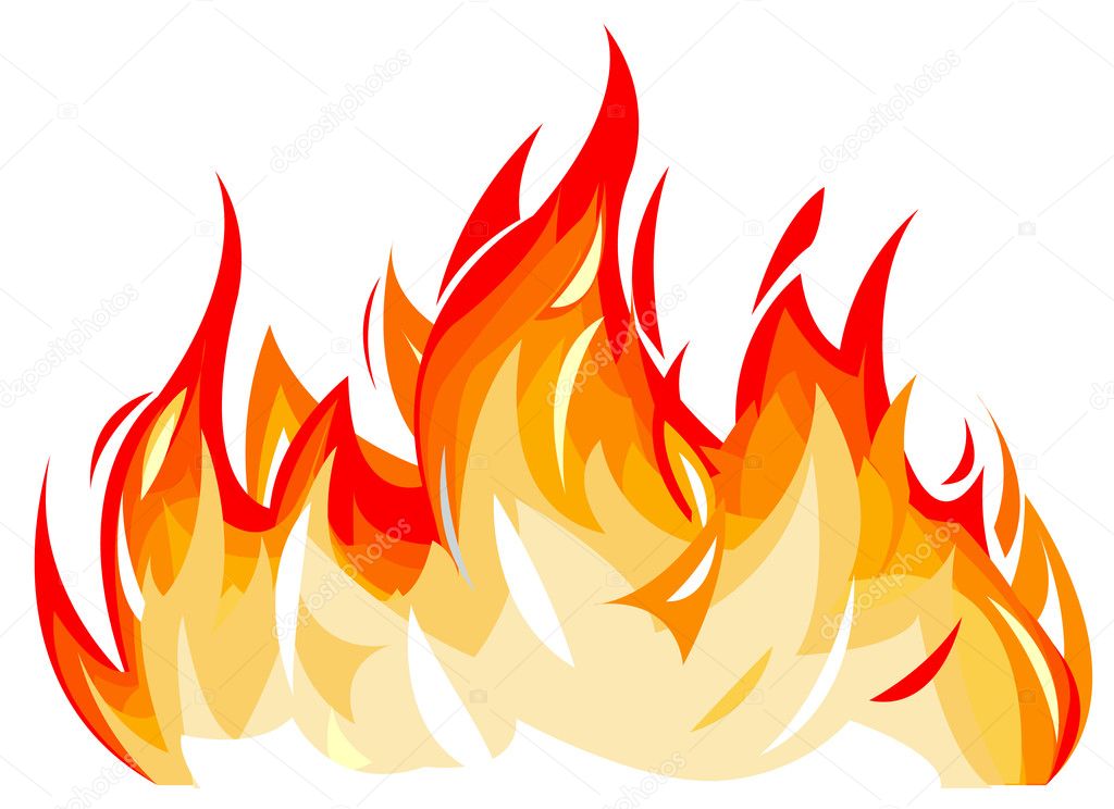 Flames Stock Vector Image by ©groupera #11346788