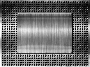 Metal template clipart