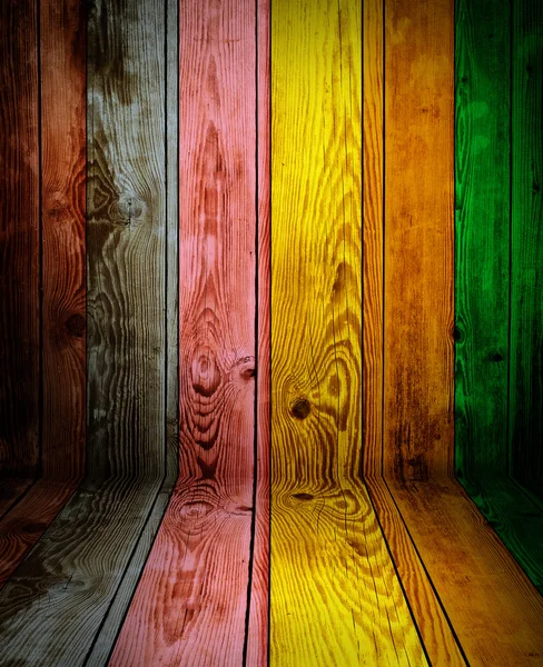 Kolorowe tło drewna — Zdjęcie stockowe