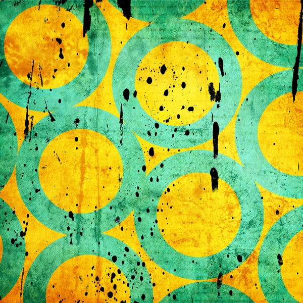 Farbenfroher Grunge Hintergrund mit Löchern — Stockfoto