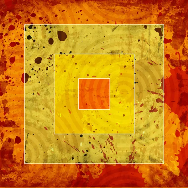 Гранж фон с квадратами — стоковое фото