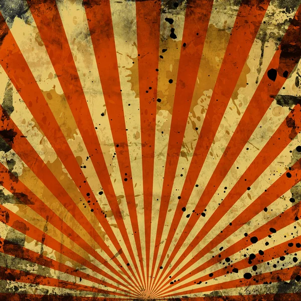 Sluneční paprsky oranžové grunge — Stock fotografie