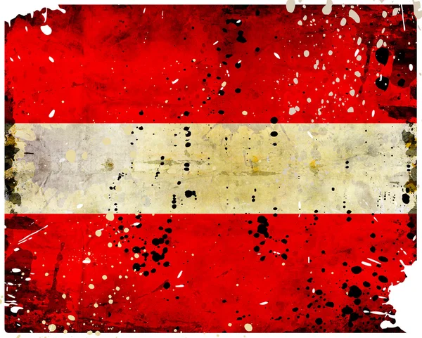 Grunge Lotyšsko vlajka — Stock fotografie