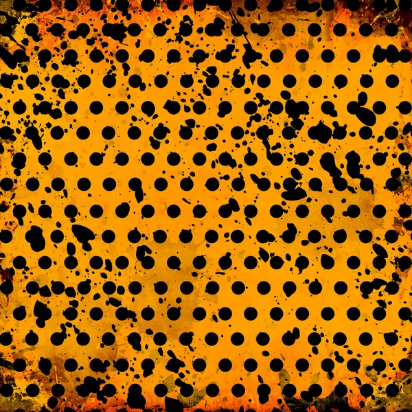 Grunge retro background with dots — Stock Photo, Image