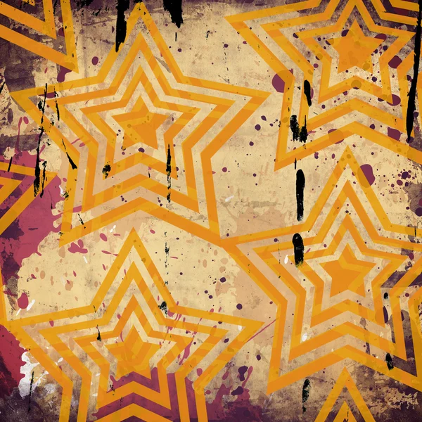 Grungy sfondo stellato — Foto Stock