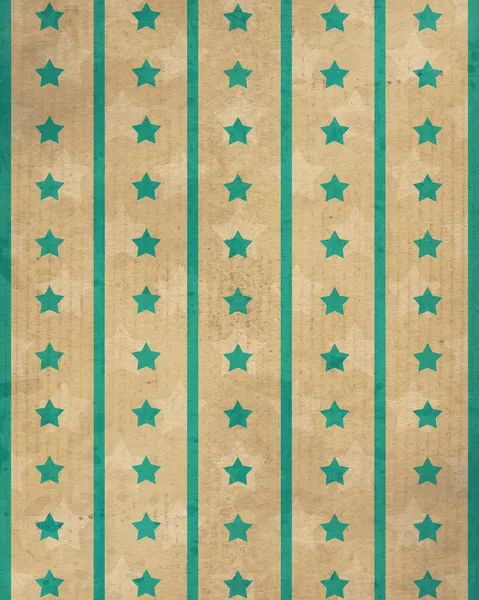 Vintage background with stars and stripes — Stock Photo, Image