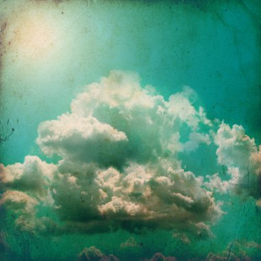 Grunge sky background clipart