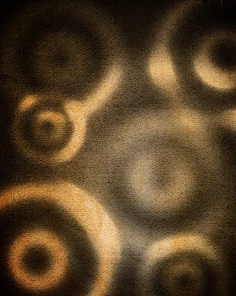 Abstrakt bakgrund med glödande cirklar — Stockfoto