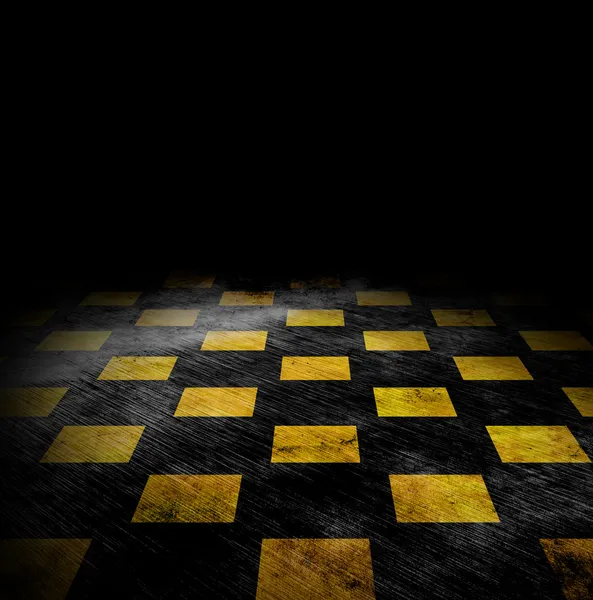 鮮やかなグランジ チェス盤 backgound — ストック写真