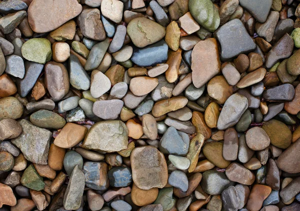 stock image Colourful pebbles on the beach