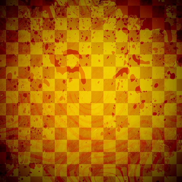 Abstract grunge checkered background — Stock Photo, Image