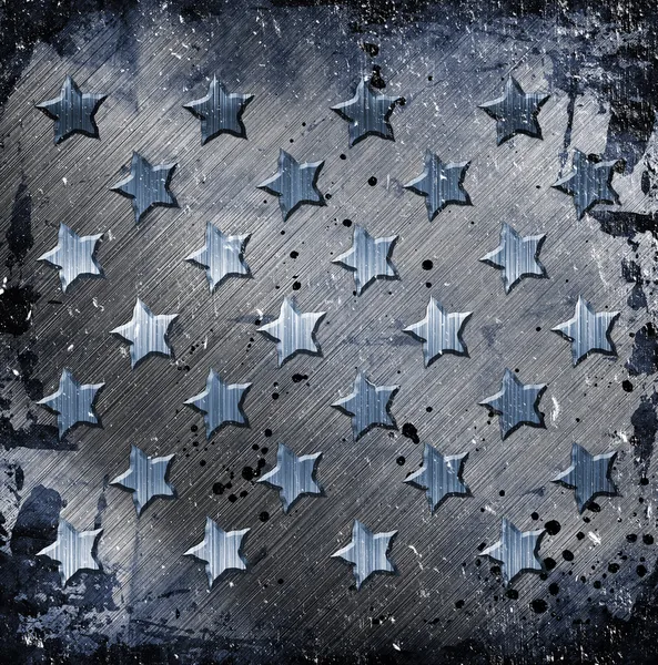 Grunge militar com estrelas — Fotografia de Stock