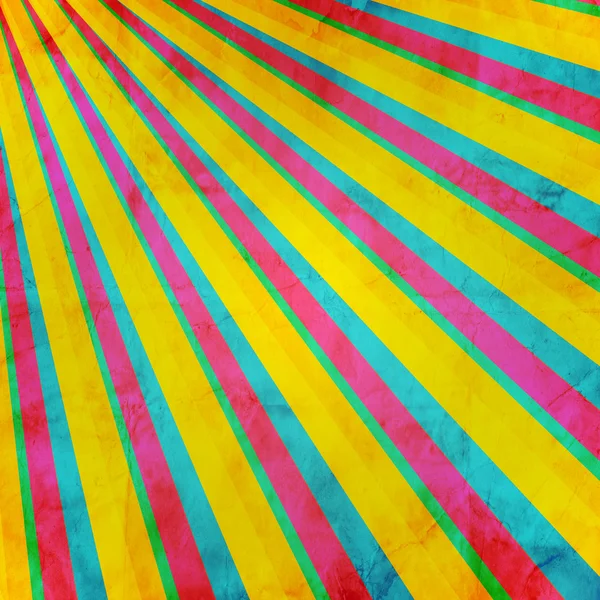 Grunge background with colorful stripes — Stock Photo, Image