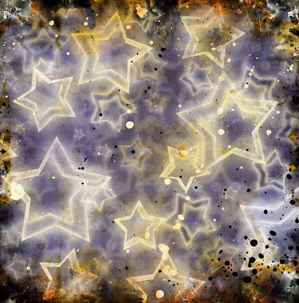 Gloeiende sterren — Stockfoto
