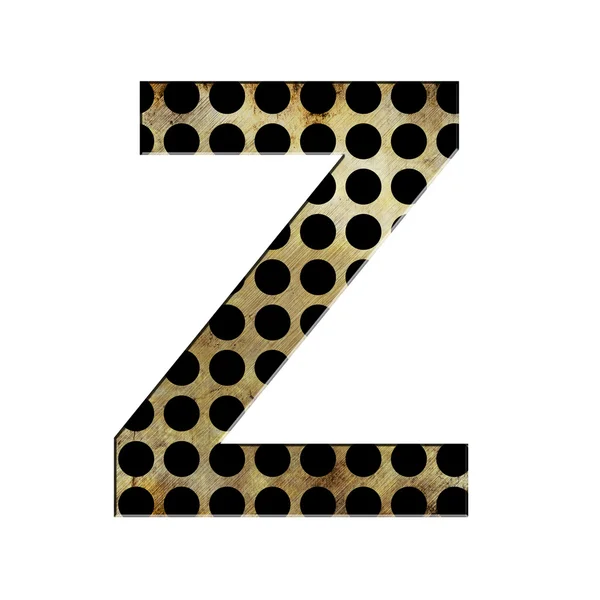 Carta Z — Fotografia de Stock