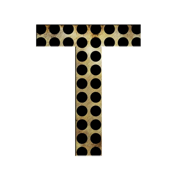 Letter T — Stock Photo, Image