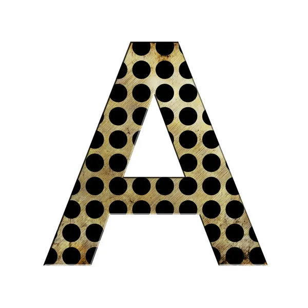 Letter A — Stock Photo, Image