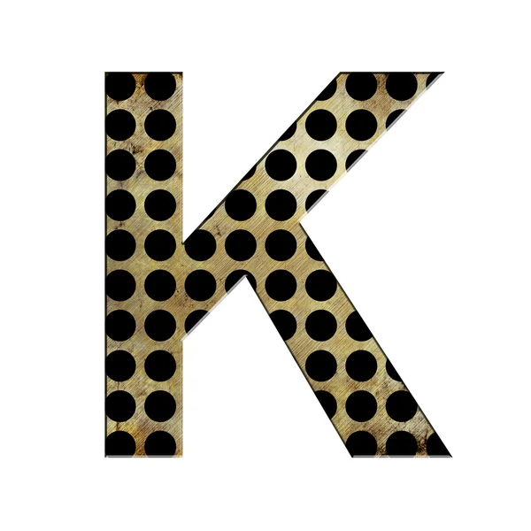 stock image Letter K