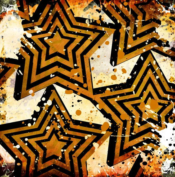 Grungy yıldızlı arka plan — Stok fotoğraf