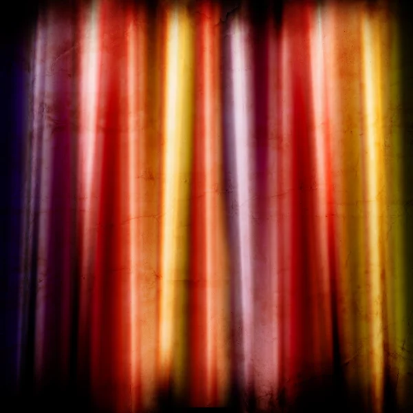 Cortina de palco colorido — Fotografia de Stock