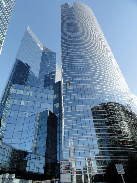 La defense paris, skyskrapor, modern arkitektur — Stockfoto