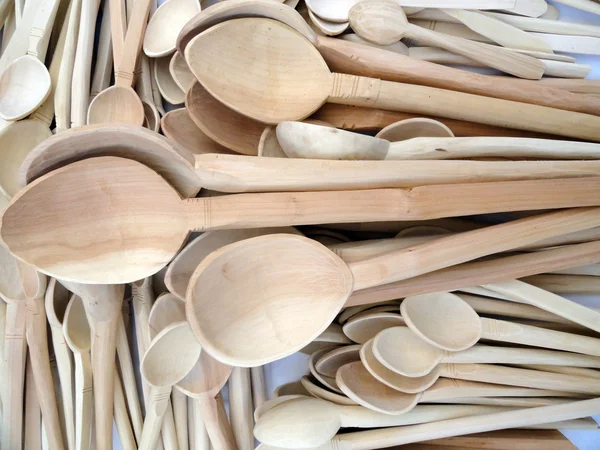 stock image Wood spoon as utensils