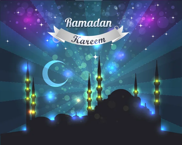 Ramadan Kareem Vector Design — Stock Vector