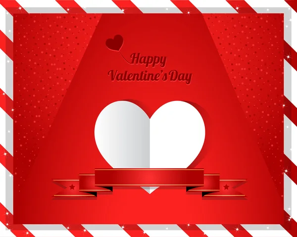 Valentine den pozadí vektor — Stockový vektor