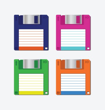 Floppy disc clipart