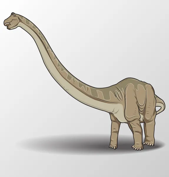 Dinosaur illustration — Stock Vector